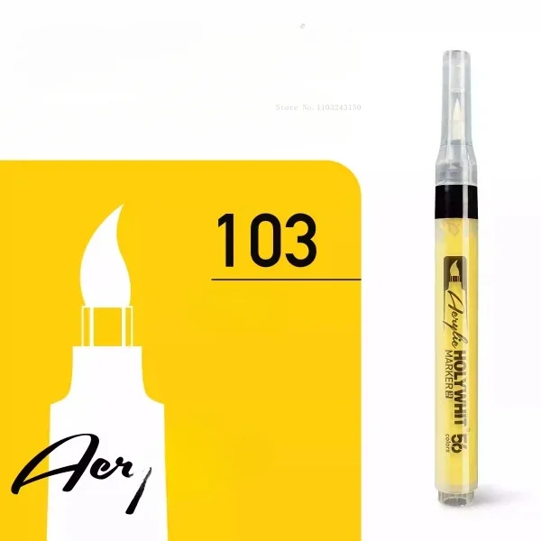 Многоцветные акриловые маркеры для рисования 50 шт краски акриловые металлик для рисования и хобби остров сокровищ 6 ов по 25 мл