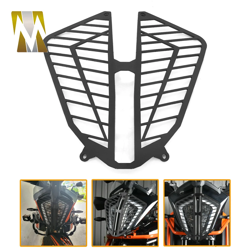 

Motorcycle Headlight Cover For KTM 390 790 ADV 890ADV R 390 Adventure Headlight Protective Cover Front Grille Guard Accessories