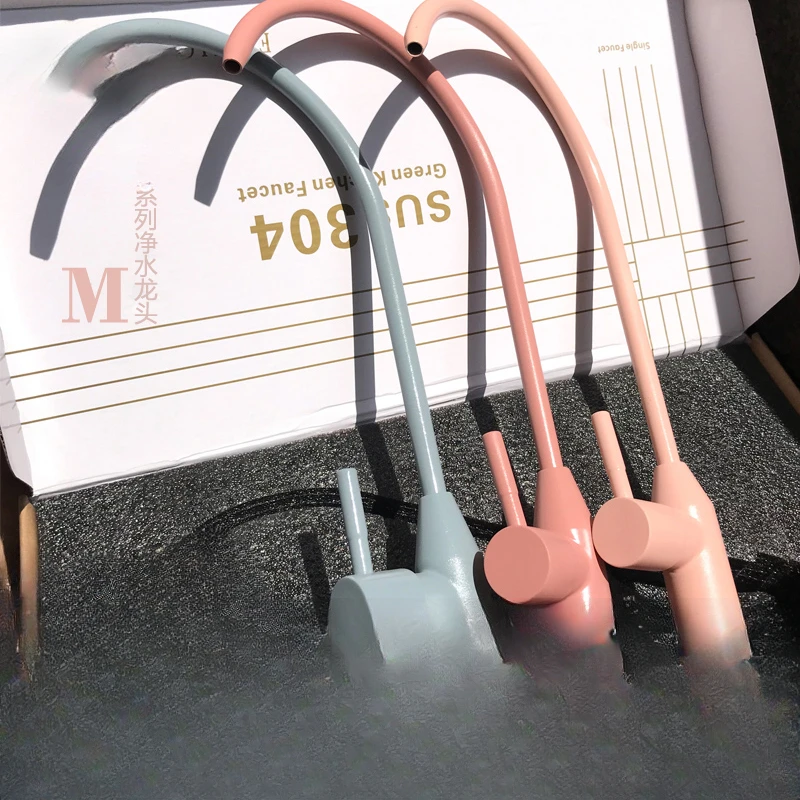 Смеситель для очистки воды дымчатый серый синий оранжевый розовая краска