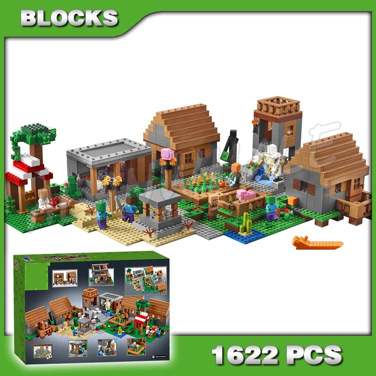 

1622 шт., Детский конструктор «Game My World»
