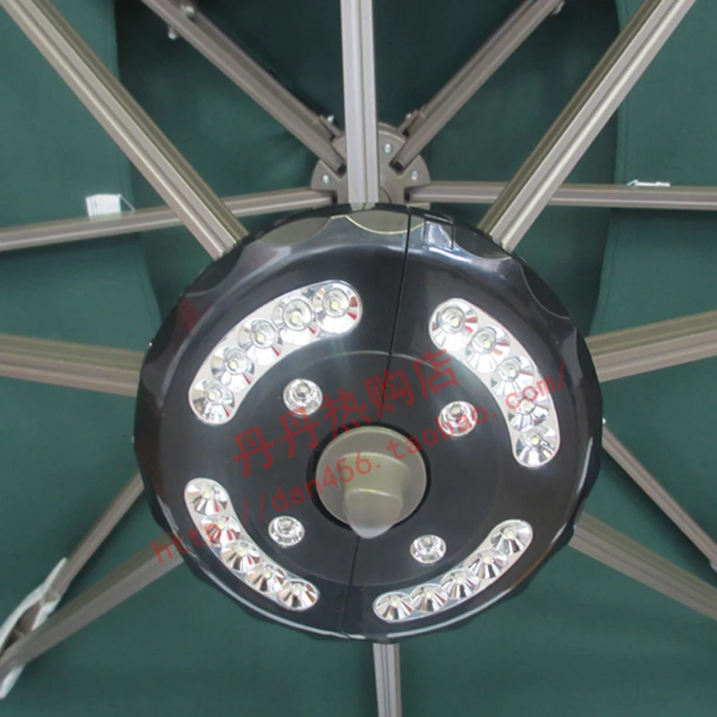 Зонт с банановым покрытием освещение аксессуары для отдыха солнечный зонт