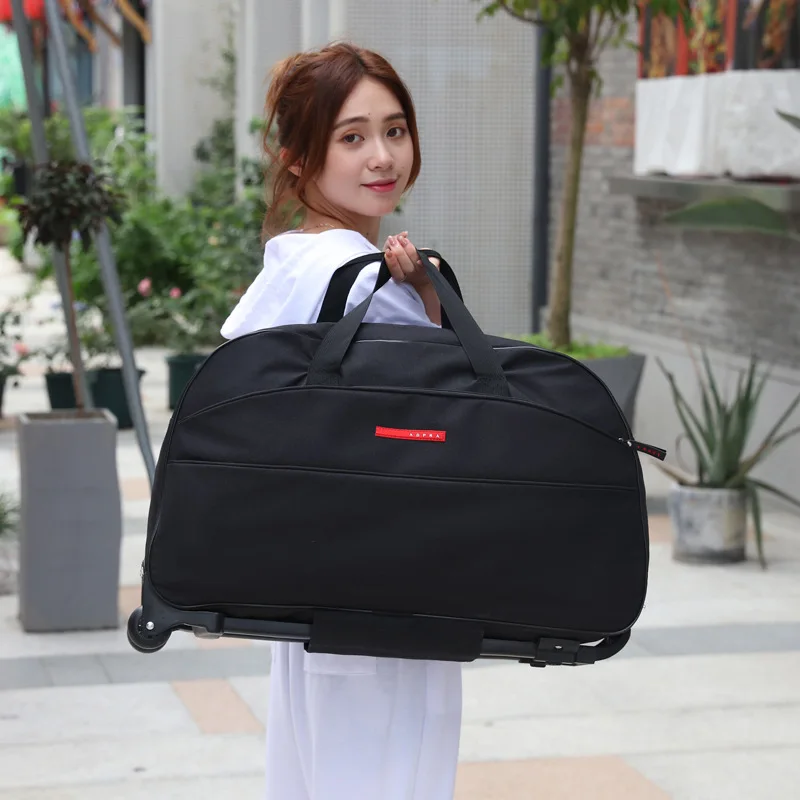 Ручная сумка на колесиках багажные дорожные сумки легкий водонепроницаемый