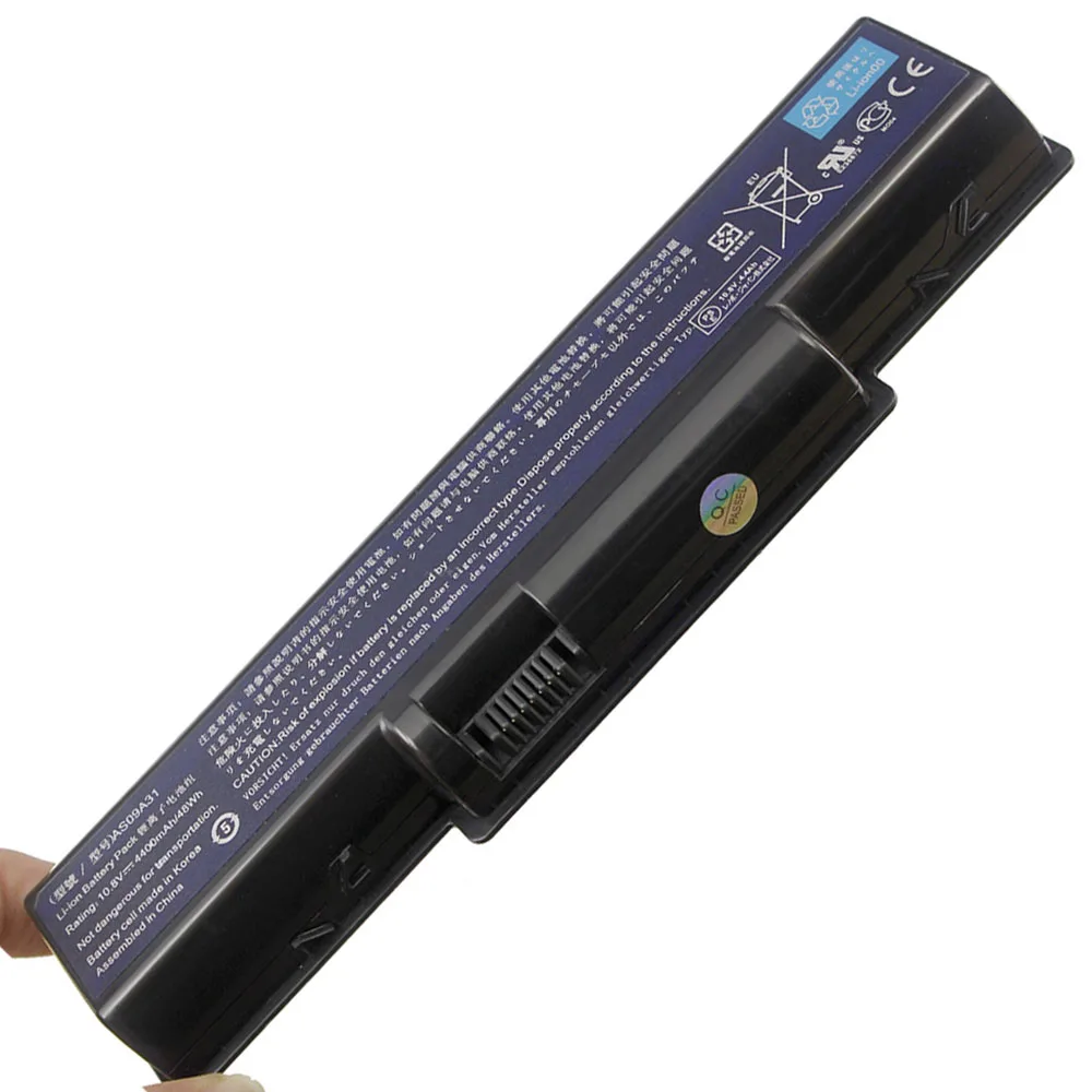 Новый аккумулятор для ноутбука ACER AS09A31 AS09A41 AS09A51 AS09A61 AS09A71 AS09A73 AS09A75 AS09A90 AS09A56 5732 4732 5516