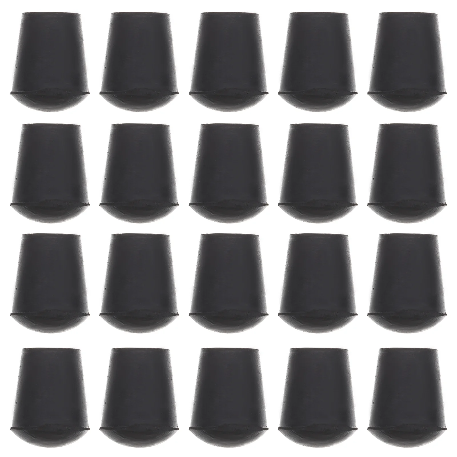 

40 Pcs Furniture Legs Table Chair Protector Computer Desk Floor Chairs Rubber Covers