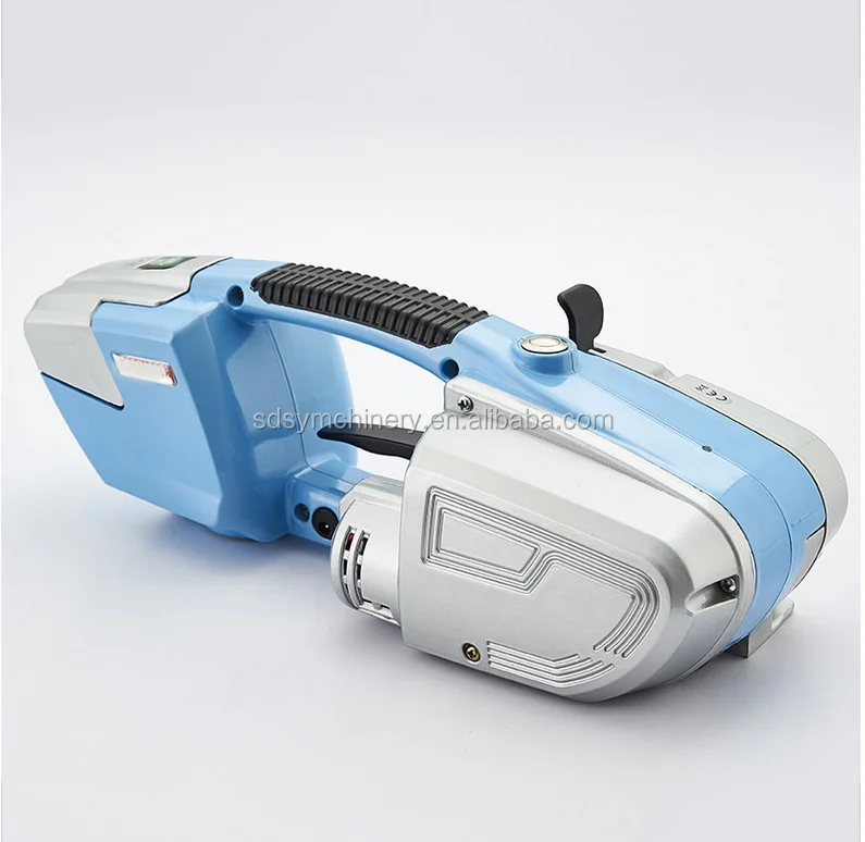 

Portable hand battery powered plastic strapping tool/electric hand strapping machine made in china