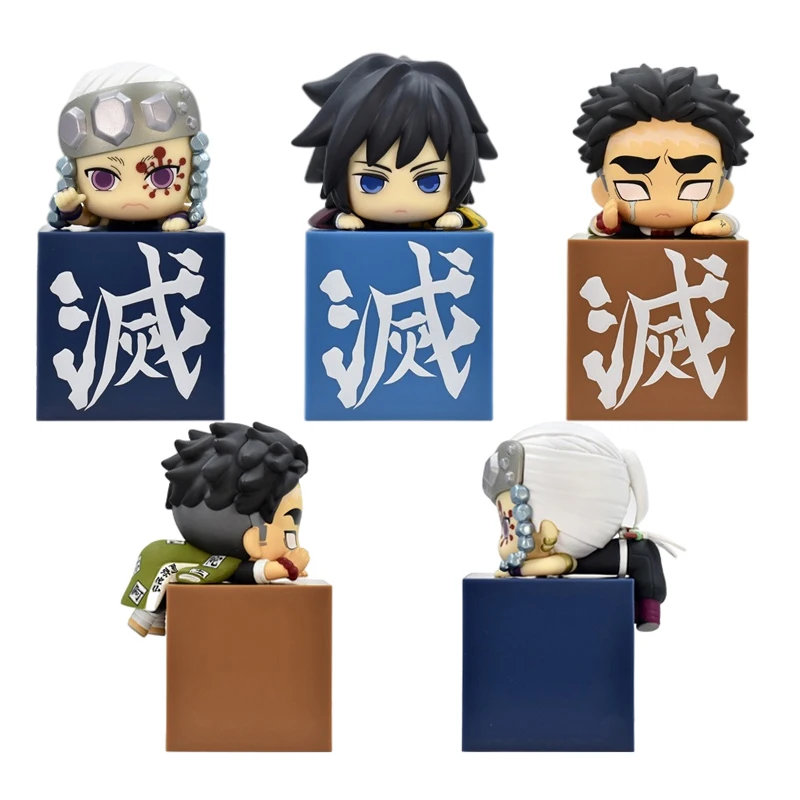 

10cm Anime Figure Demon Slayer Kamado Tanjirou Kochou Shinobu Rengoku Shinjurou Tomioka Giyuu Uzui Tengen Pvc Model Figurine Toy