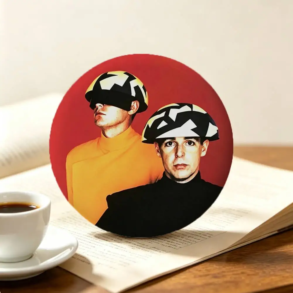 Фото Креативные жестяные значки-броши COOL Band P-Pet Shop Boys для одежды и рюкзаков №5