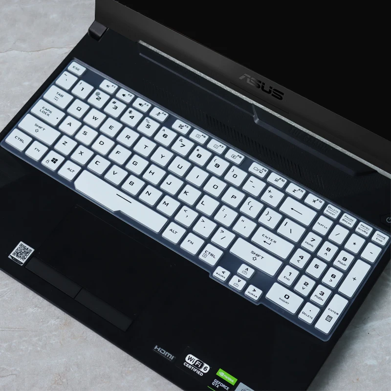 ДЛЯ ASUS TUF GAMING A15 FA506 FA506IC QM FA506I IU II FA506IV Q СИЛИКОНОВАЯ крышка для клавиатуры ноутбука