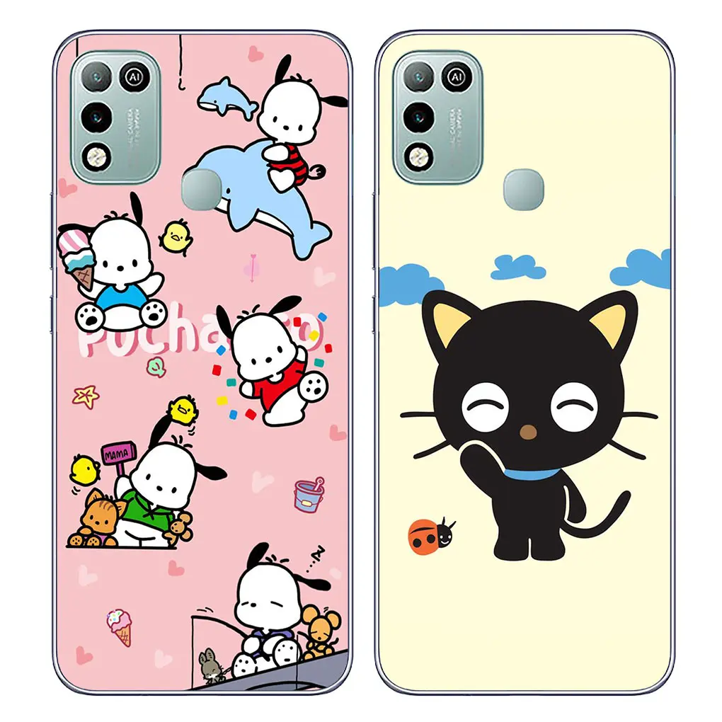 Чехол для телефона Keroppi Chococat Pochacco Motorola Moto Edge 40 50 Pro 30 neo 20 Fusion Ultra Lite G85 E22 мягкий