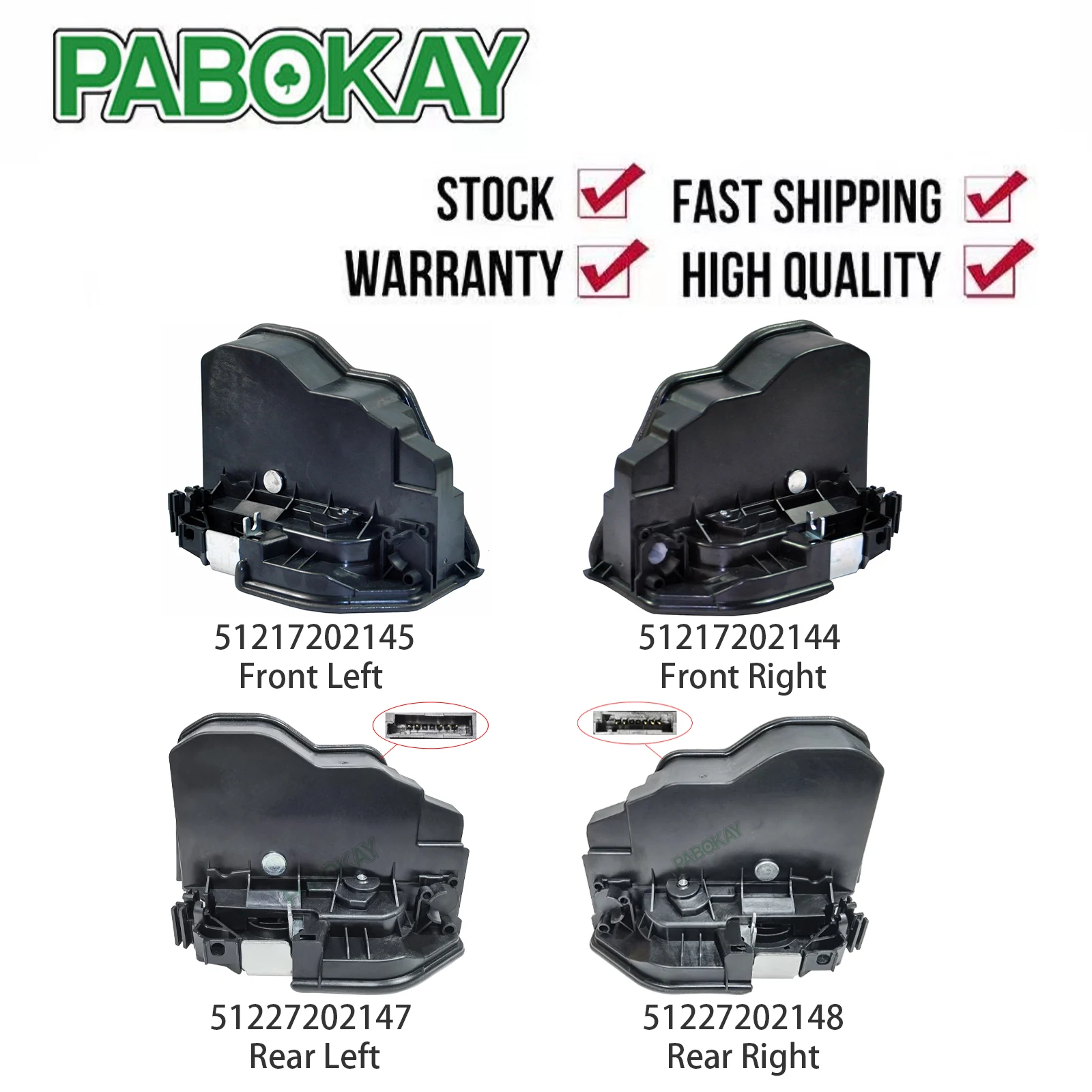 

RHD RIGHT HAND DRIVE Door Lock Actuator For BMW 1 3 5 Series E60 E87 E90 51217202145 51217202144 51227202147 51227202148