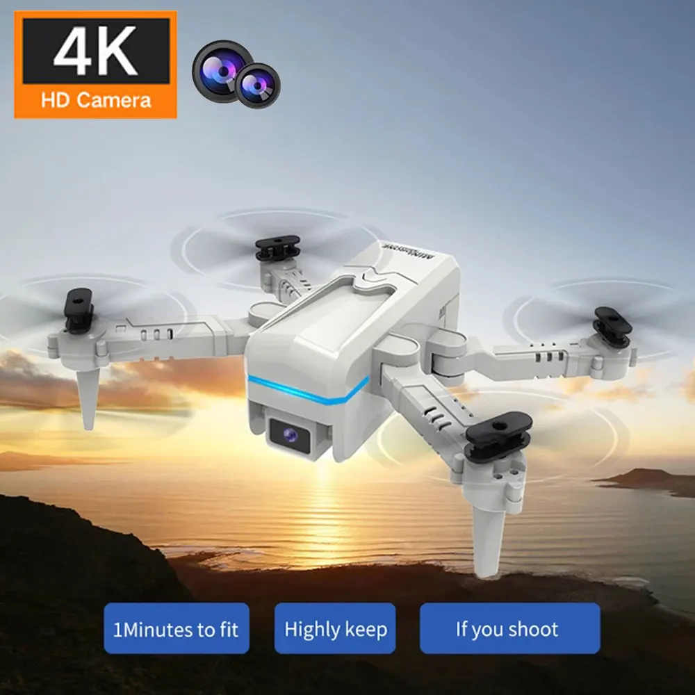 

H6 Drone 4K Mini Dron Quadcopter With Camera Dual Drone With Camera Drone Altitude Hold Mode WiFi FPV RC Helicopter