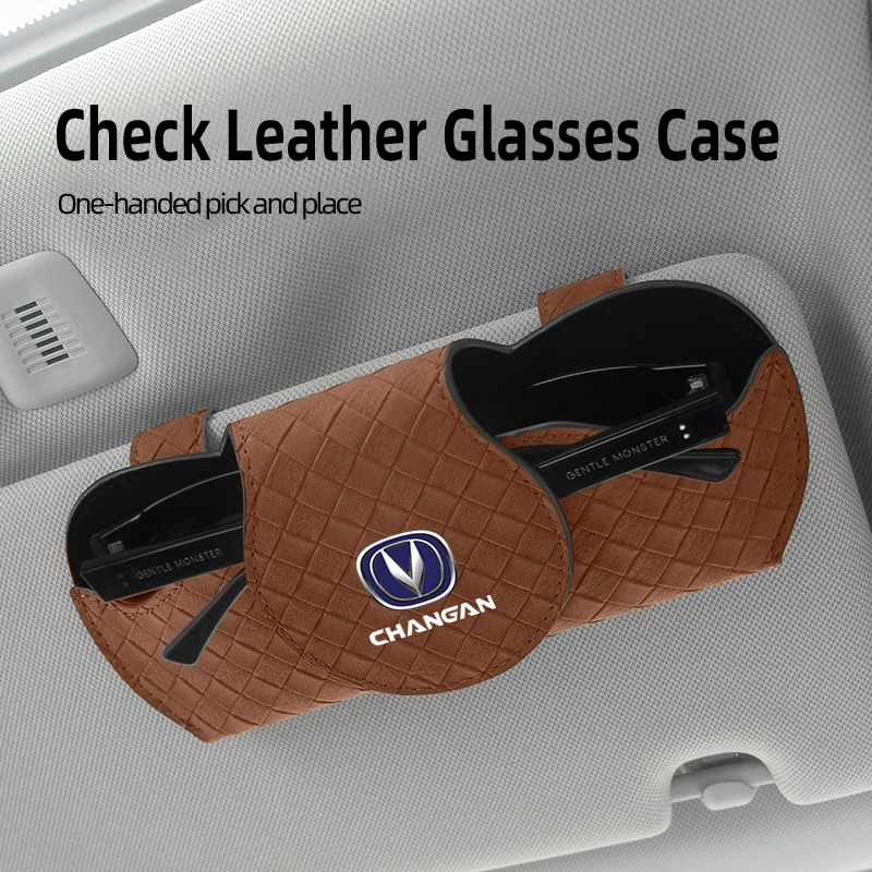 

Car Interior Glasses Clip Auto Sun Visor Sunglasses Holder For Changan CS15 CX70 CS35 Alsvin CS75 CS95 2021 CS55 CS85 Star EADO