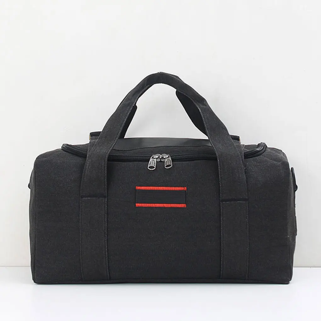 

Men Travel Bags Outdoor Multipurpose Canvas Fabric Thickened Large Capacity Gym Duffle Bags Carrying Container Green