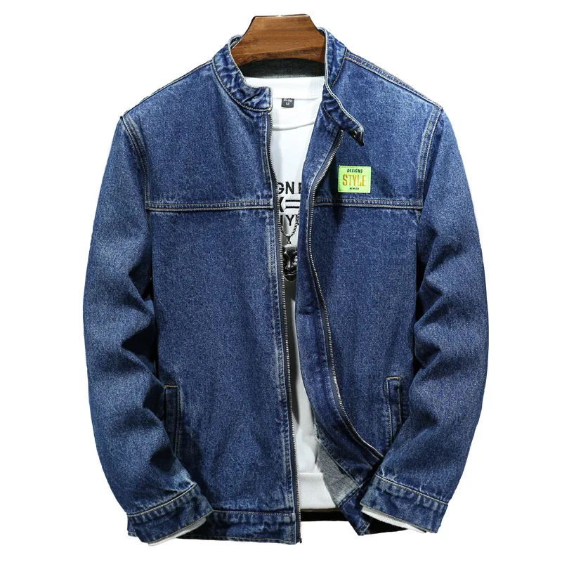 Fashion Classic Men's Blue Denim Jacket 