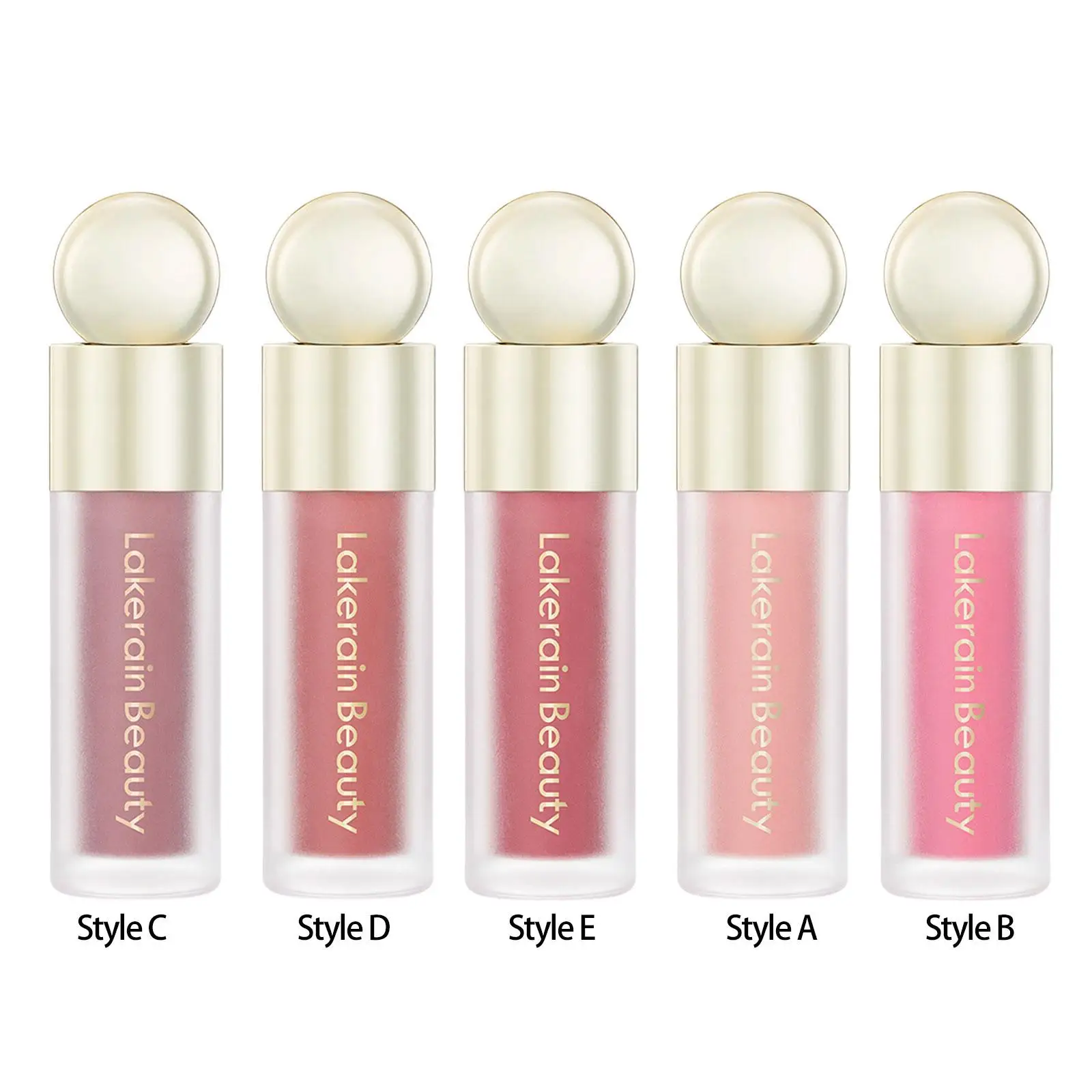 Жидкие румяна смешиваемые водостойкие многофункциональные тени для век