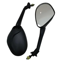 b355 motorcycle rearview rear view side mirrors 8mm convex mirror 180 degree rotation carbon fiber electrombile