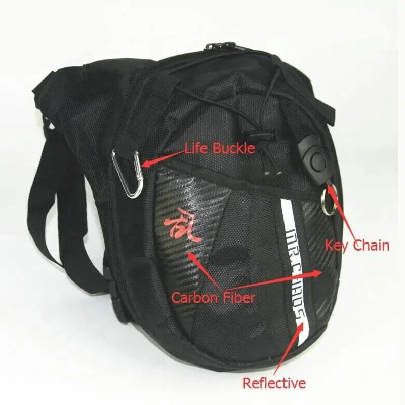 Мужская поясная сумка YoReAi из ткани Оксфорд для путешествий езды на бедре