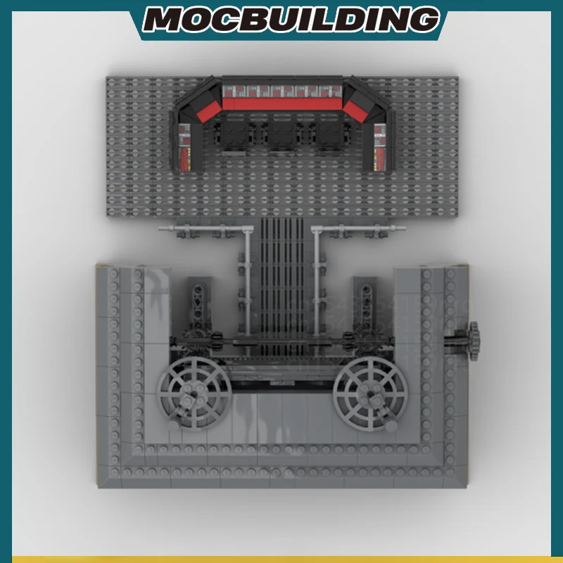 Строительный блок MOC эндор бункер кино и телевизионные сцены технологические
