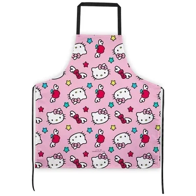 Sanrio Hello Kitty кухонный бытовой фартук для женщин и детей маслостойкий
