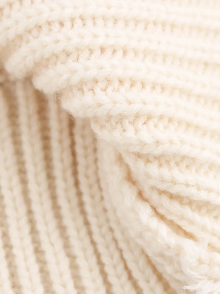 KAOPU ZA женский жаккардовый вязаный свитер винтажный пуловер с круглым вырезом и