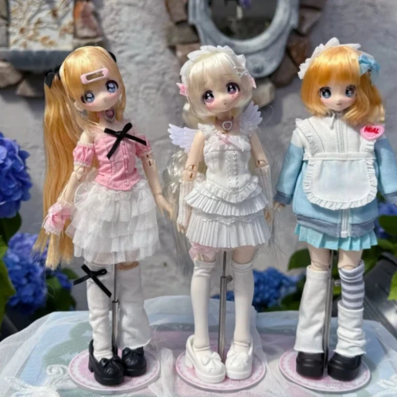 Фото X11 Don't Touch My Bangs BJD Blind Box 1/6, шарнирная фигурка в алюминиевой оболочке, настольное украшение, подарок, в наличии №5