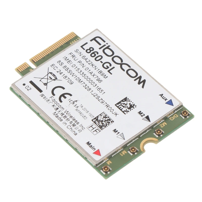 

for IBM LenovoThinkPad X1 Carbon 7th Gen,P43 WWAN Network Card (Fibocom L860-GL)