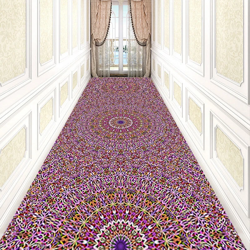 

Reese Lobby Carpet Living Room Bedroom Porch Rug Spring Summer Japanese Abstract Mandala Hallway Corridor Aisle Hall Entrance