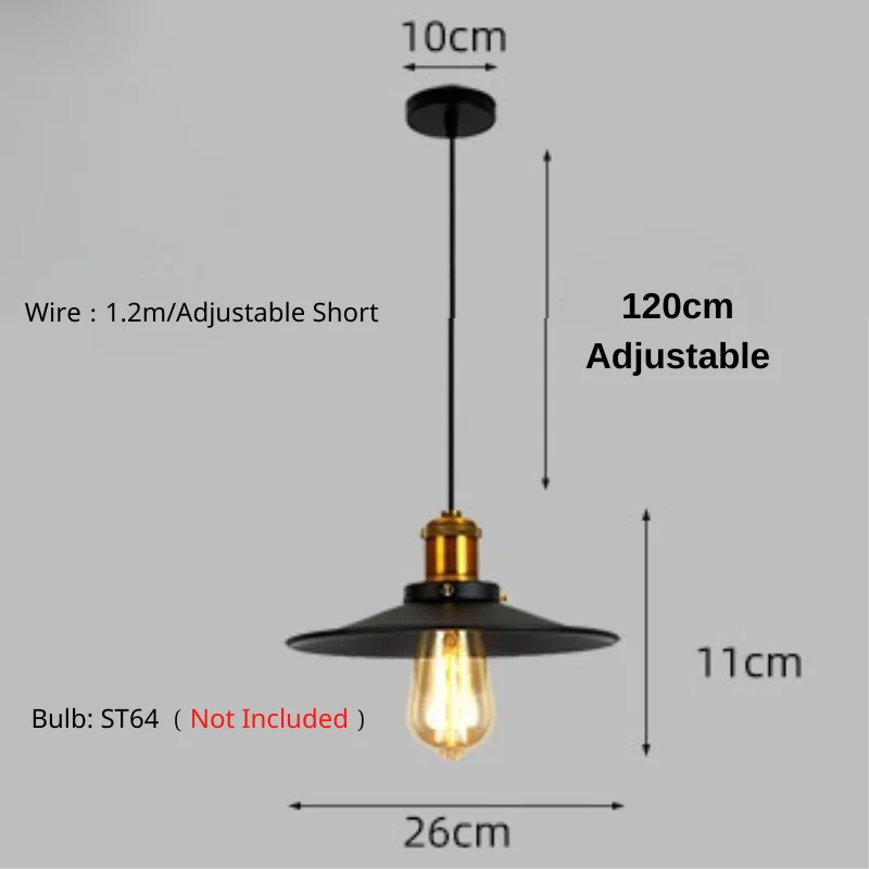 

Подвесной светильник XCLuuHY, металлический, индустриальный стиль