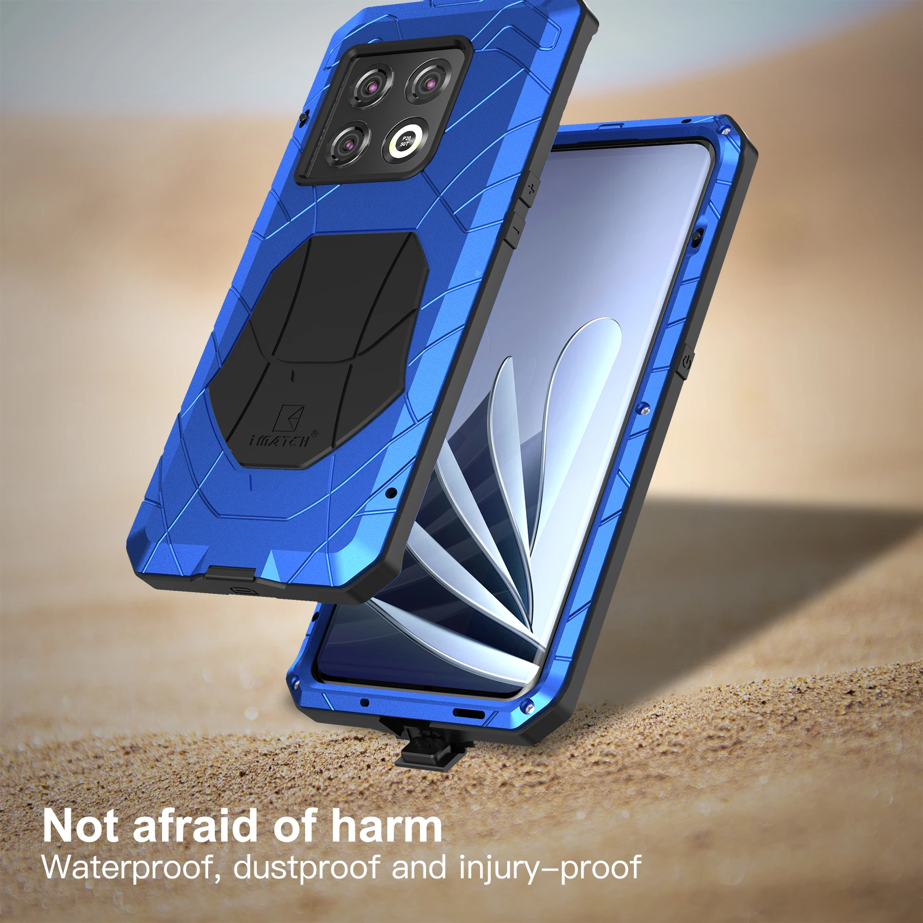 Heavy Duty Phone Case For Oneplus 11 10 9r 8 8t 7 7t 6 6t Pro 5g Military Metal Shockproof Dropproof Dustproof Protective Cover