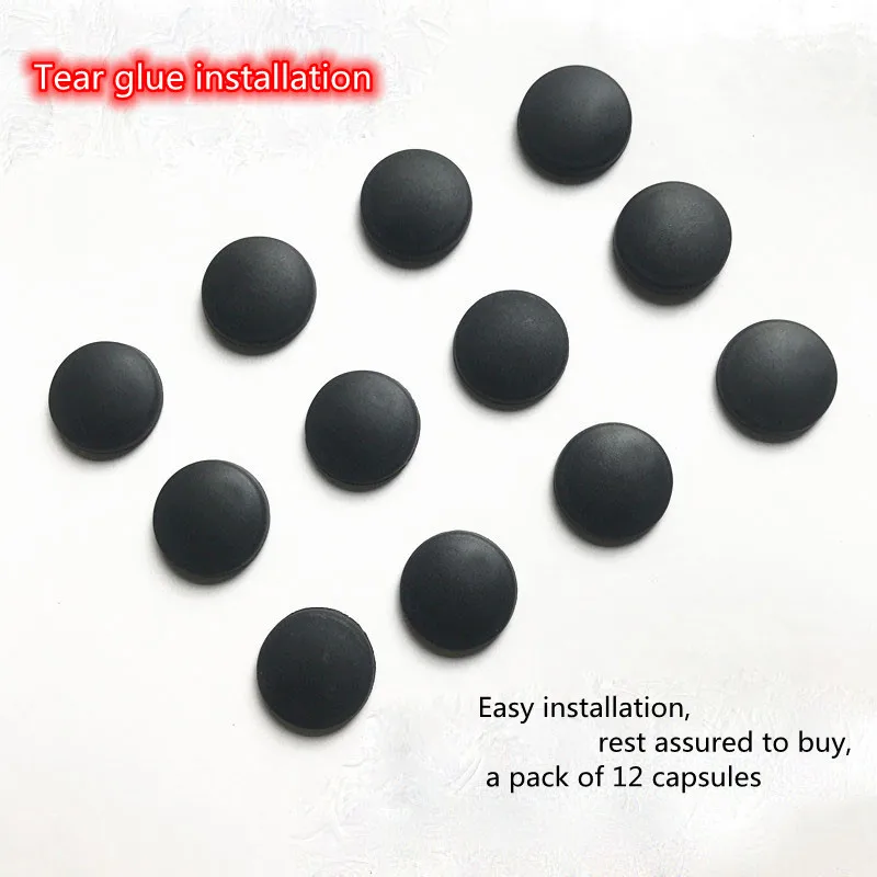 

12 шт. набор защитных винтов для дверей автомобиля, защитные наклейки для Peugeot 206 207 208 307 308 406 407 408 508 2008 3008 4008