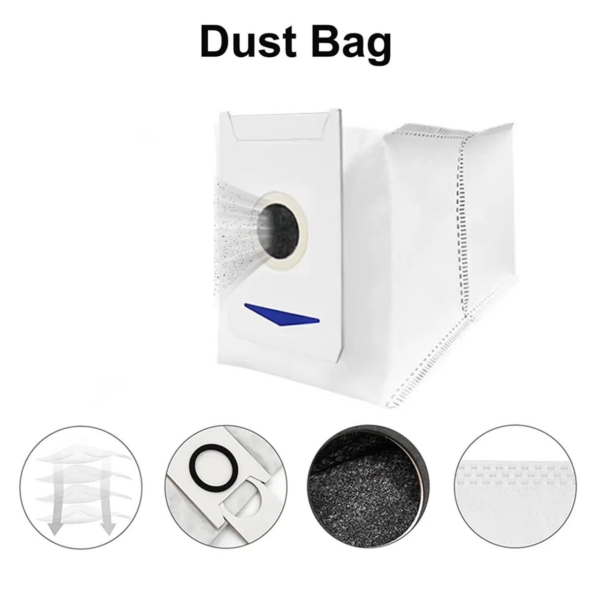 Аксессуары для робота-пылесоса ECOVACS DEEBOT T30 Omni/T30 PRO Omni боковая щетка фильтр Hepa ткань