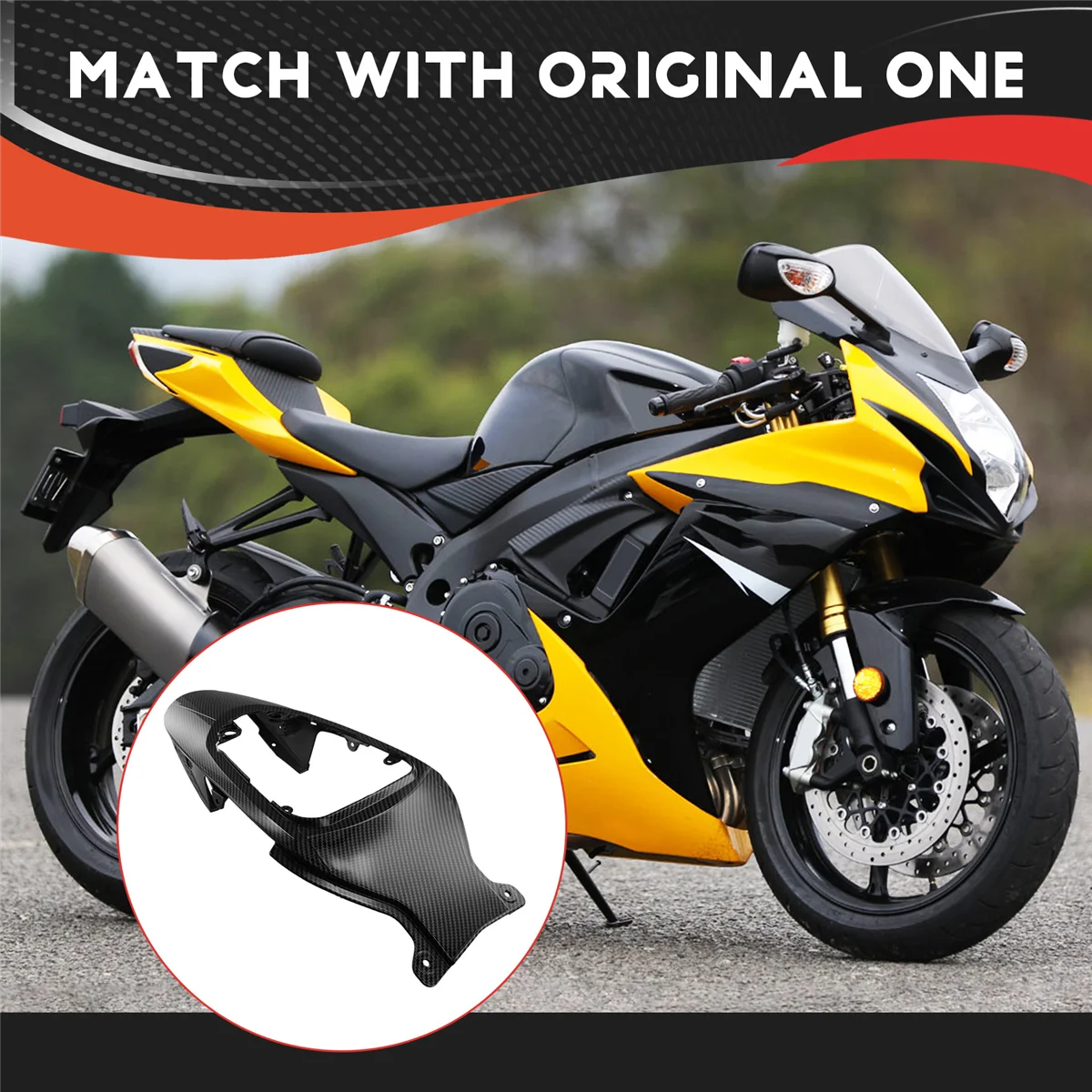 Запчасти для заднего обтекателя мотоцикла обтекатель сиденья Suzuki GSX-R600 GSX-R750 GSXR600