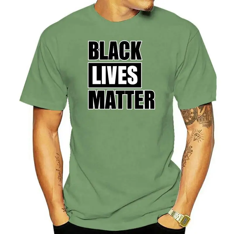 

Мужская футболка с принтом Black Lives, черная Удобная футболка, 2022