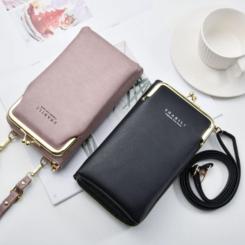 

Women Phone Bag Solid Crossbody Bag Cellphone Bag Fashion Daily Use Card Holder Mini Summer Shoulder Bag for Women Wallet