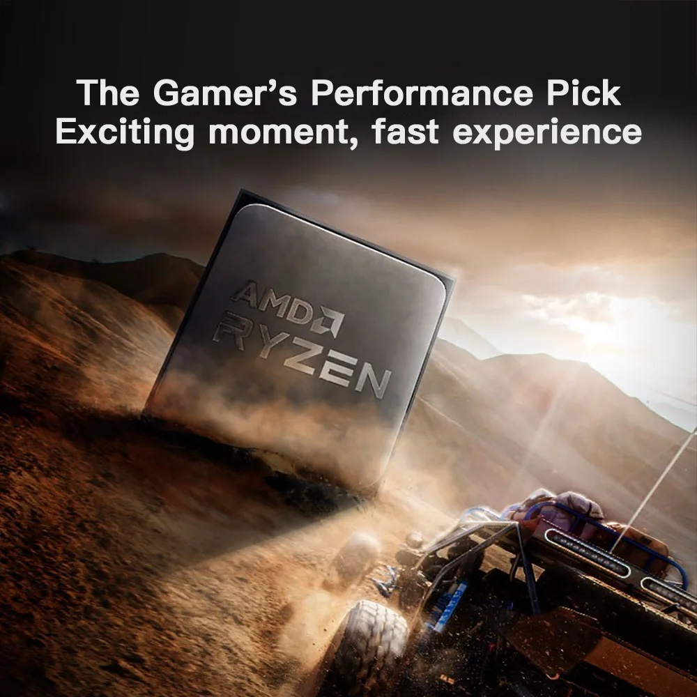 Процессор AMD Ryzen 5 5600X для ПК центральный процессор компьютера 6 ядер 12 нитей 65 Вт L3 =