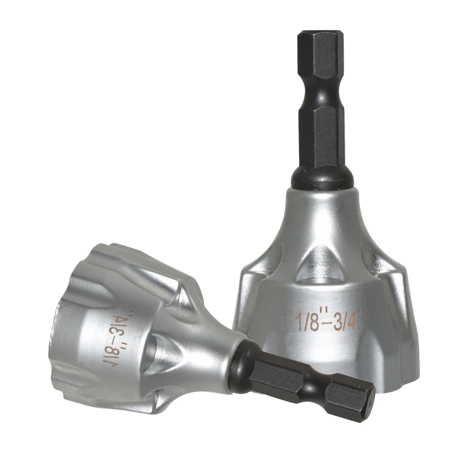 

2pcs External Chamfer Grinding For Steel Hex Shank Hand Zinc Alloy Drill Attachment Nut Bolt Deburring Tool Easy Operation Metal