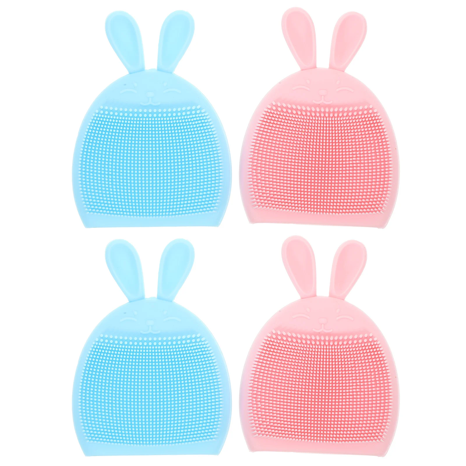 4 шт. силиконовая очищающая щетка гипоаллергенный скруббер для лица очищающее
