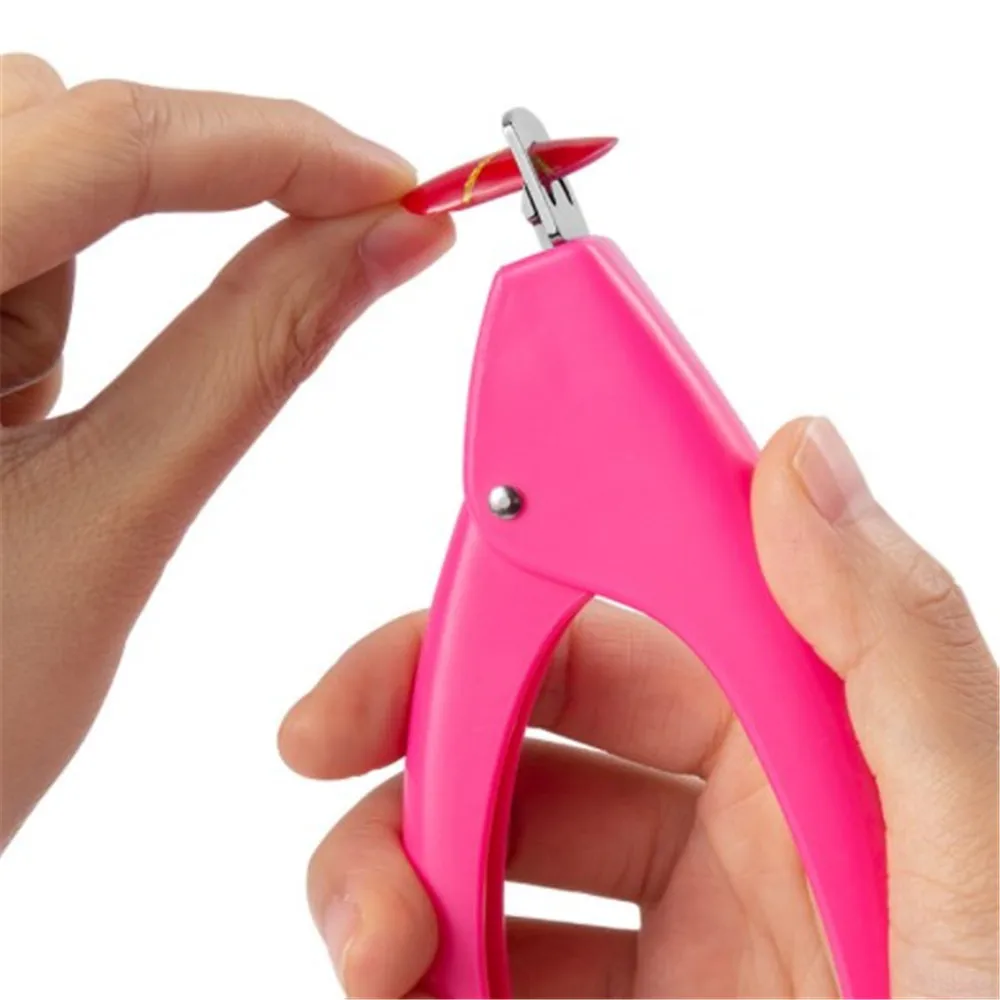 

French False Nail Cutting Nail Clipper U-shaped Nail Art Clipper Trimmer Scissors Stainless Steel Trimmers Cutters Manicure Tool