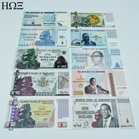 zimbabwe money anti counterfeiting logo and certificate serial banknote design decoration commemorative collection gift