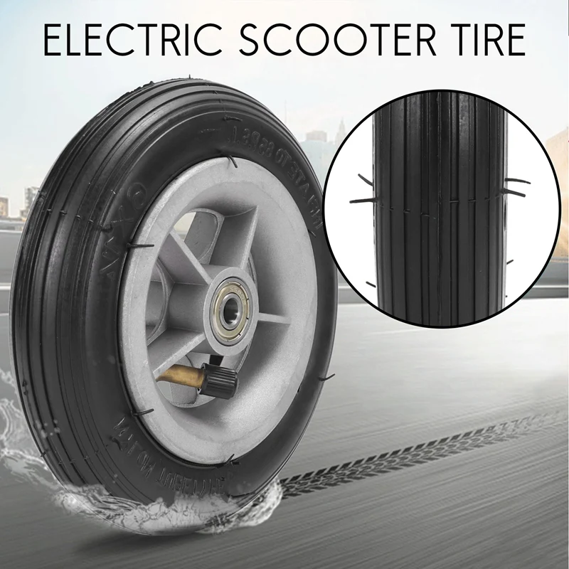 6X1 1/4 шина 150 мм скутер накачивающее колесо трубчатая для электрического скутера