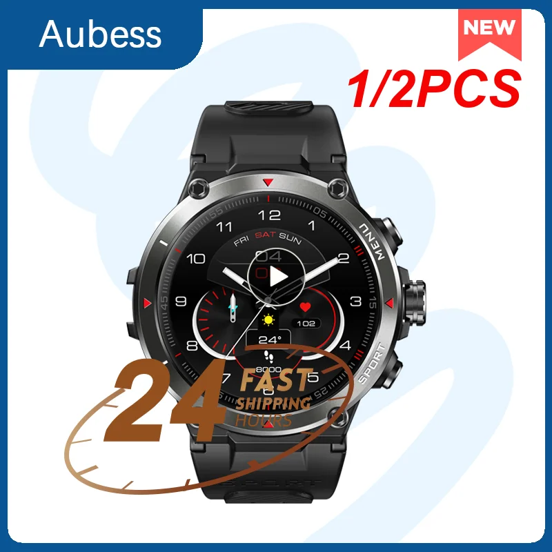 

1/2PCS [The New 2022] Stratos 2 GPS Smart Watch AMOLED Display 24h Health Monitor 5 ATM Long Battery Life Smartwatch for