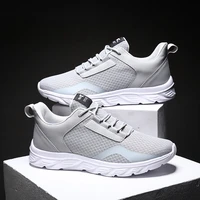 mens sneakers light lace up black tennis shoes for men spring new outdoor running shoes casual walking vulcanized shoes zapatos