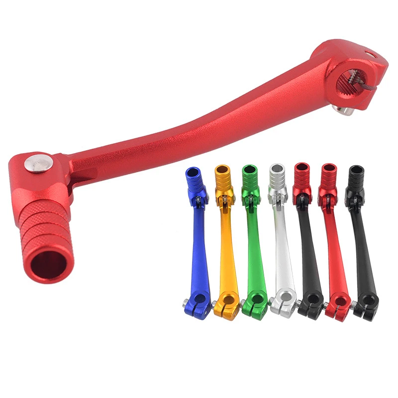 

1Pcs Motorcycle CNC Aluminum Folding Gear Shift Lever Fit Kayo Apollo Bosuer 110-250cc Motorcycle Gear Lever