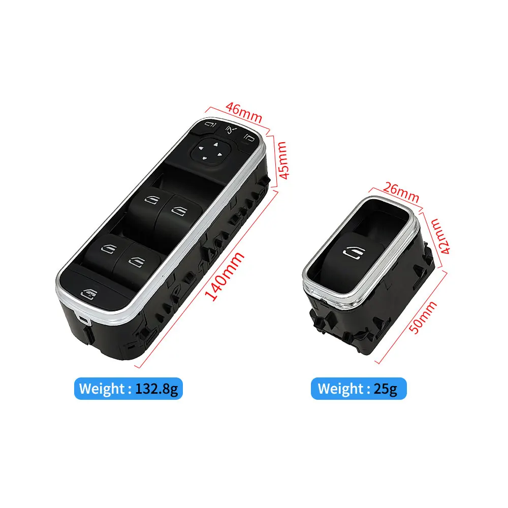 Для Mercedes W167 автомобильный электрический главный переключатель стеклоподъемника