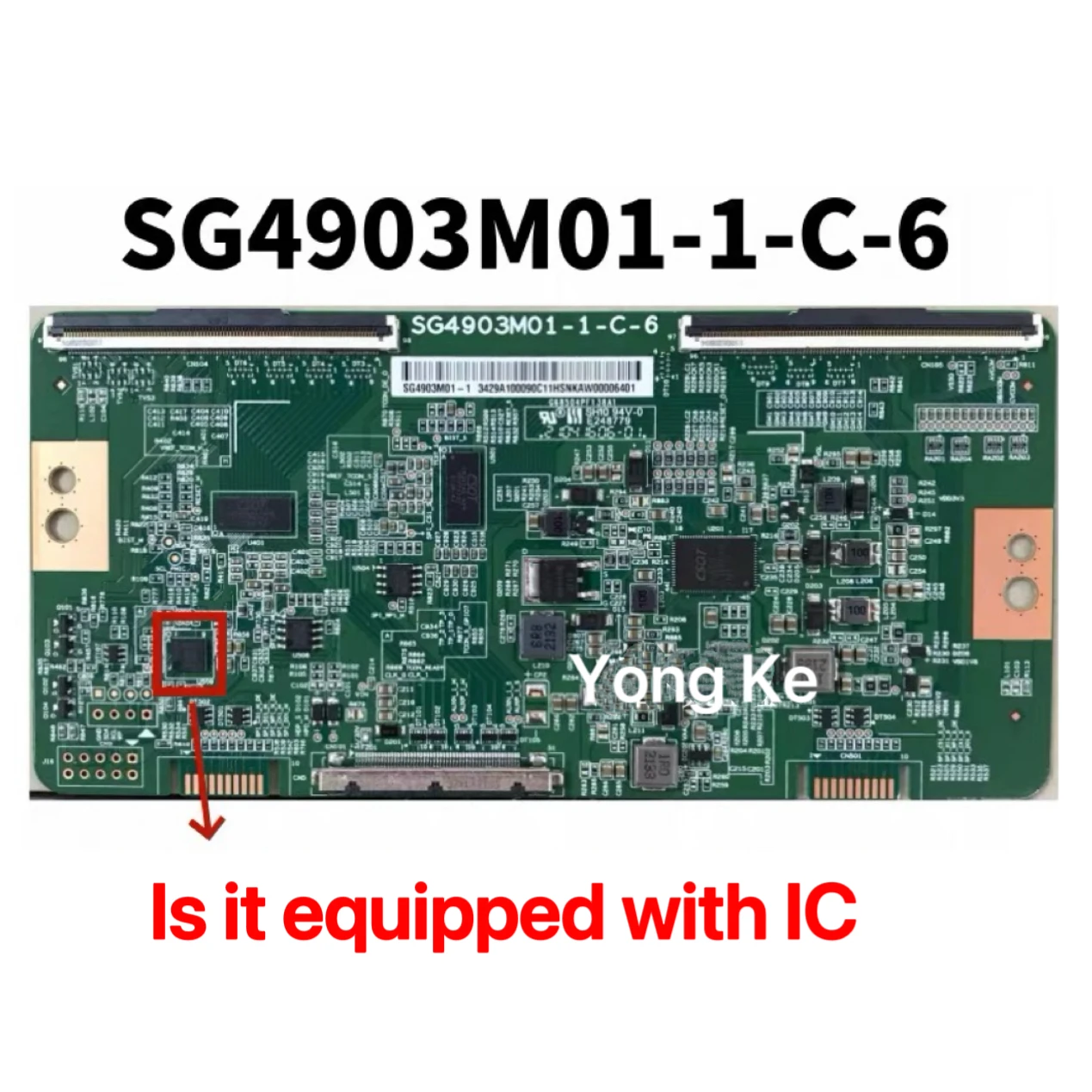 Фото Оригинальная материнская плата Huaxing SG4903M01-1-C-6, заводская плата 4K TCON Philips 499P9 №1