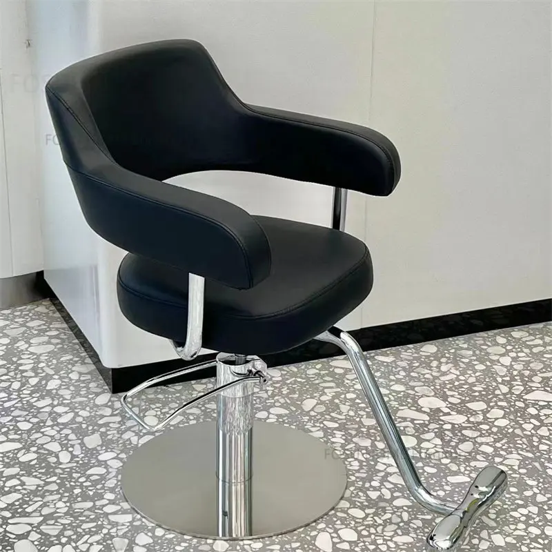 

Современные парикмахерские кресла Профессиональные парикмахерские стулья, высококачественный парикмахерский салон, специальный парикмахерский стул, простая мебель для домашнего салона