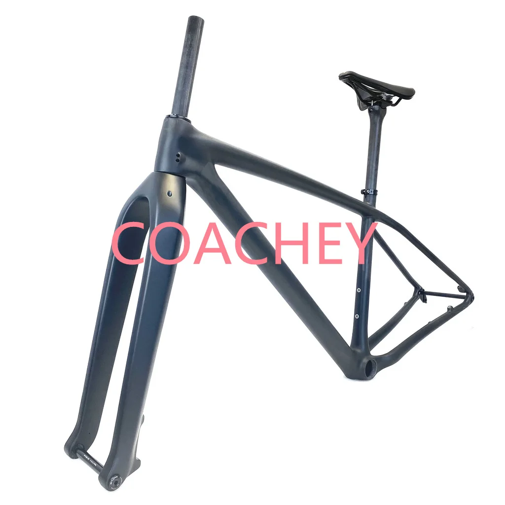

COACHEY Carbon MTB Frame fork 29ER Boost 148x12mm Carbon Fiber Mountain Bike Frame Frame parts