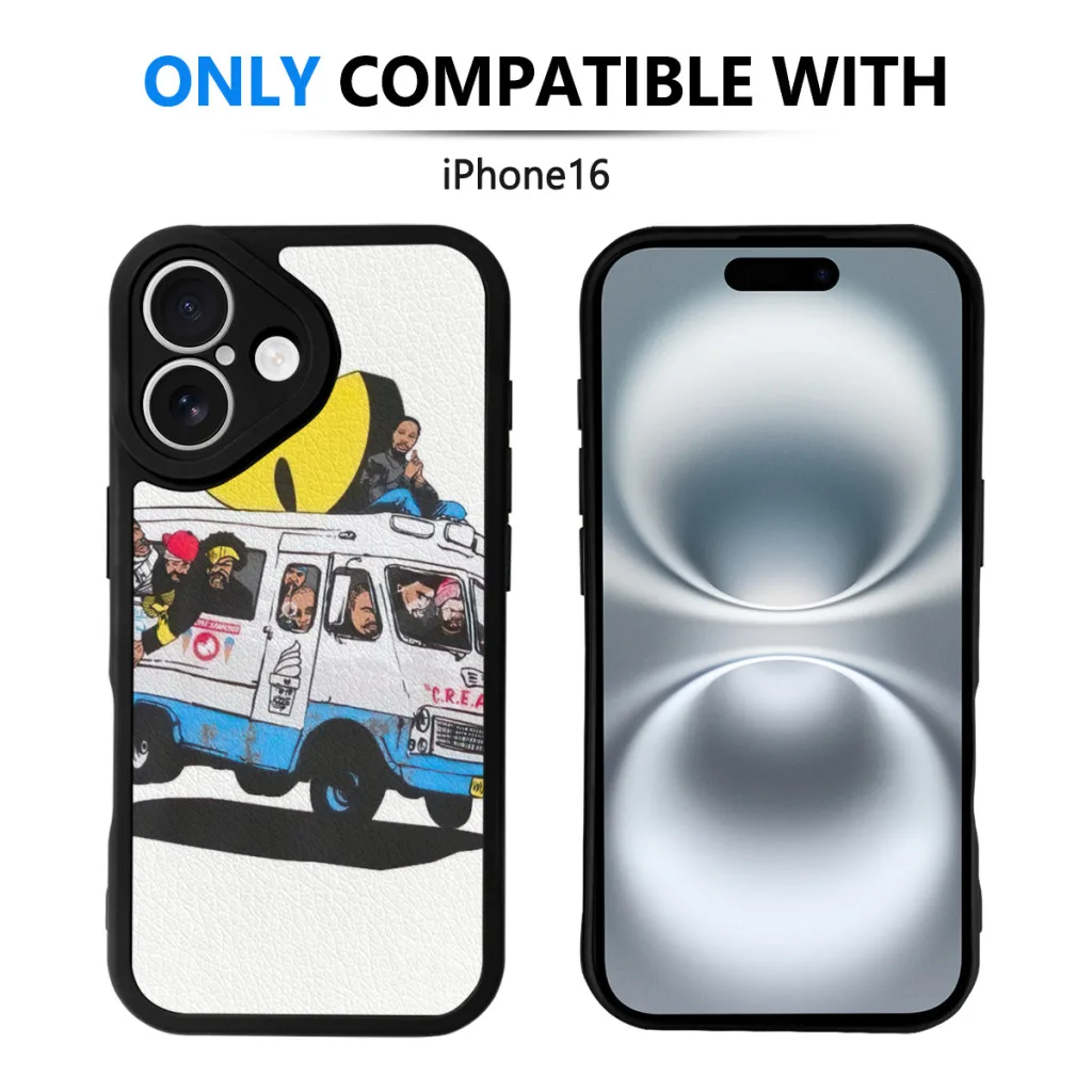 Чехол для телефона iPhone 16 Pro Max Силиконовый чехол WU-T-TANG CLAN Аниме