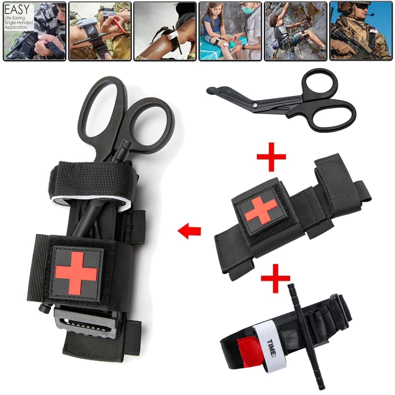 

Тактический женский набор, медицинский сдвиг, сумка для хранения жгута, уличная Военная подвесная сумка, комплект для оказания первой помощи при гемостазе