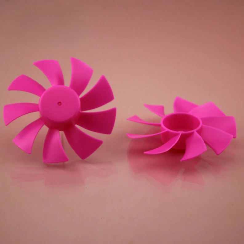 

Rose 80mm nine-blade propeller fan blade pull blade reverse blade reverse suction blade